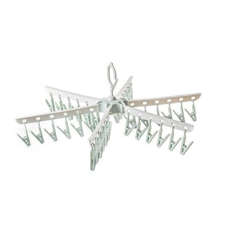 36-klips klemmer plastik tøjstativ til undertøj sokker G