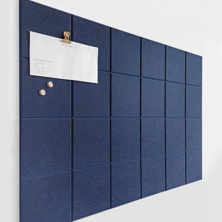 Lydabsorberende Akustikkpanel 6-pakning Selvklebende Lydisolerende Filtpaneler Vegg