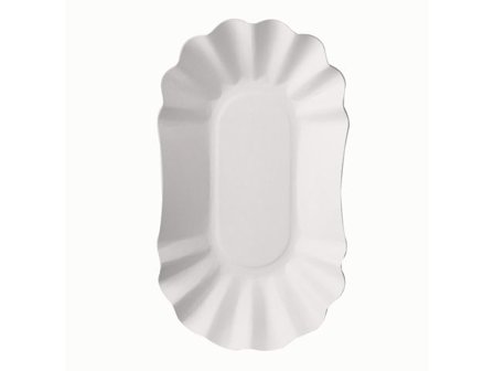 PAPSTAR Tallrik 105x175x30mm vit 250/fp - Lyreco - Kök och servering - Engångsartiklar - Tallrikar - Papper