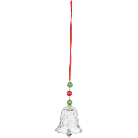 Glas Vindklokker, Have Vindklokker Hængende Vindklokker med Klar og Sprød Klirrende Lyd, Minde Vindklokker til Hjemmeindretning Have (Transparent)