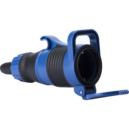 Gelia Smartlock Skjøtekontakt for utendørs bruk, med jord, Stikkontakter & kabler