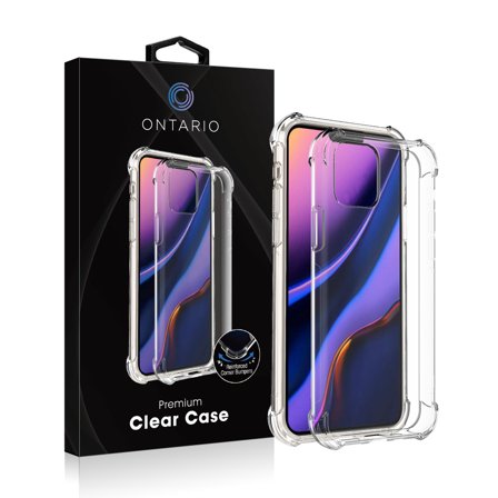 Ontario baksidedeksel for iPhone 12 Mini - PC+TPU, gjennomsiktig