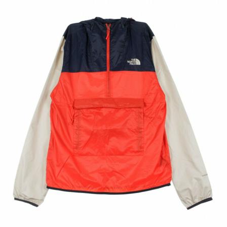The North Face, windbreaker Rood, Heren, Maat:S,strepen