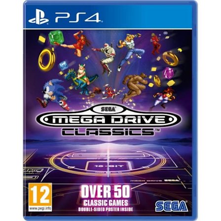 Videopeli - SEGA - MEGADRIVE CLASSICS - PS4 - Arcade - Boxed - Retro-konsolit