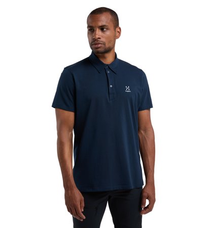 Haglöfs Mirth Polo Men Tarn Blue - Miehet - M