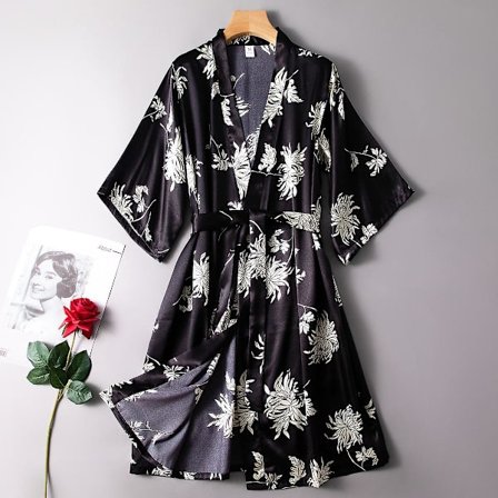 Damrockar Sidenpyjamas Dam Sommar Badrock Pyjamas Höst Baddräkt Kvinnlig Sovplagg Rockar 2022 Kläder