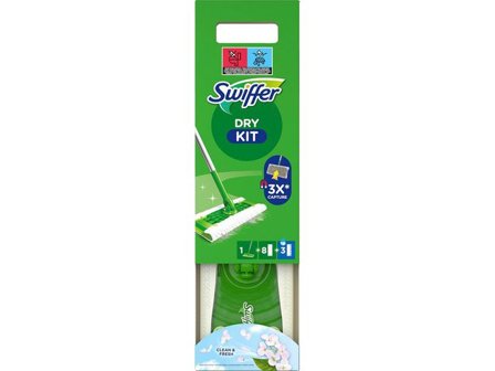 Swiffer Mopp Floor Startkit - Lyreco - Städ och hygien - Städredskap - Dammvippor och intriörmoppar