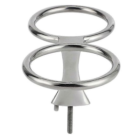 316 Rostfritt stål dubbel mugghållare dryckeshållare för marinbåt yacht bil husbil