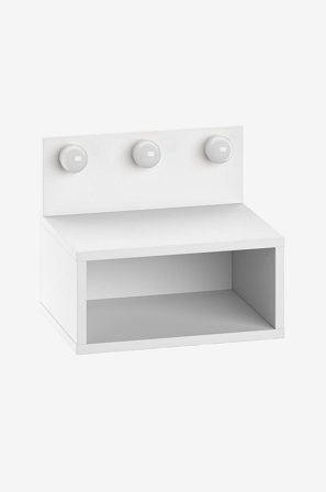 Homitis - Natbord Treo - Hvid - Sengeborde - Fra Homeroom