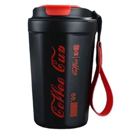 390ml Coca-cola Kaffekopp Dubbelskikts Läcksäker Termosmugg Present Till Vän