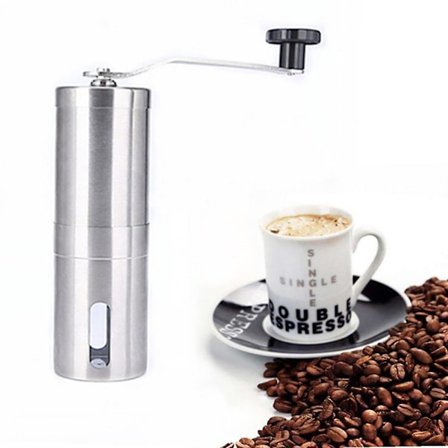 Mini Hand Coffee Grinder Kitchen Manual Bean Mills Stainless Steel