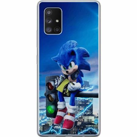 Samsung Galaxy A71 5g Genomskinligt Skal Sonic The Hedgehog