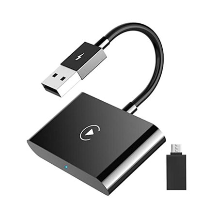 Trådlös Carplay för trådbunden Carplay Car Trådlös Snabb och enkel användning Passar från 2015 & Ios 10+ (svart