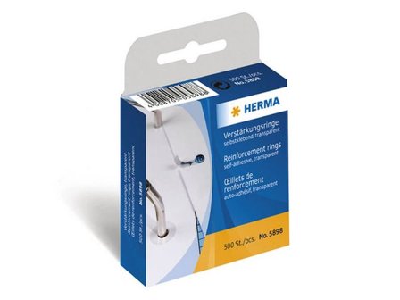 Herma Hålförstärkare 5mm diameter 500/fp - Lyreco - Kontorsmaterial - Arkivering och kontorsförvaring - Arkiveringstillbehör