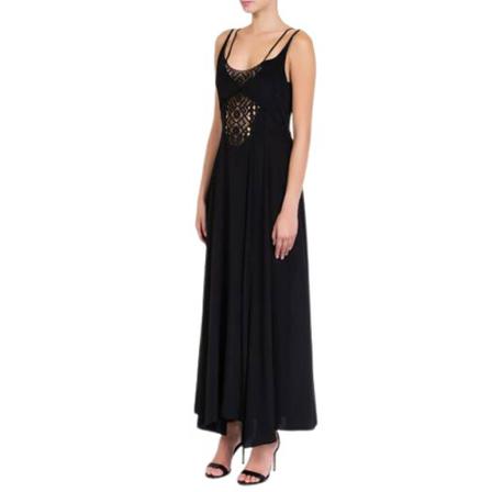 Simona Corsellini, Long Zwart, Dames, Maat:XL