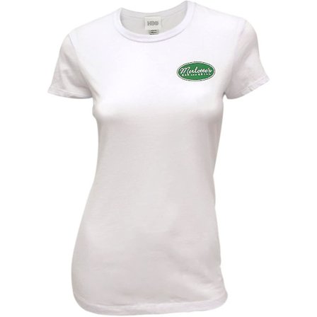 True Blood Dam Merlotte's Logo Slim Fit T-shirt