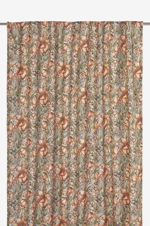 Svanefors - Verhot Theo, 2/pakk. - Beige - Poimutusnauhaverhot - 135X280 - - Homeroom