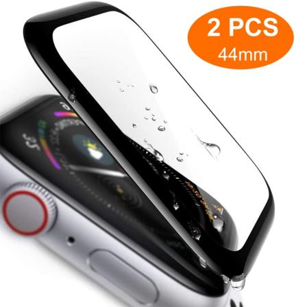2 stk. Kompatibel med Apple Watch herdet glass skjermbeskytter