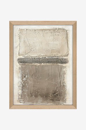 Malerifabrikken - Art Structure 1 / 30x40 Cm / Ekram - Beige - Tavlor - Från Homeroom
