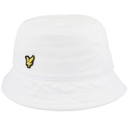 Lyle & Scott - White bucket Sombrero - Cotton Twill Hat White Bucket @ Hatstore