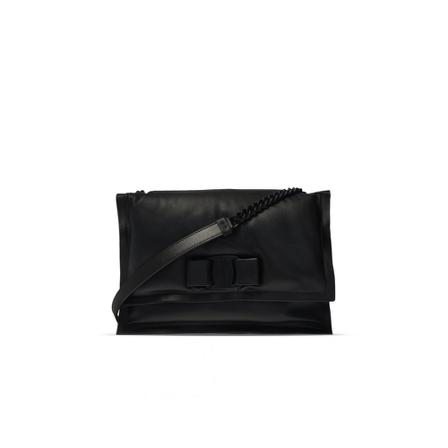 Salvatore Ferragamo Viva skuldertaske Sort, Dame Skuldertasker, Størrelse: ONE Size