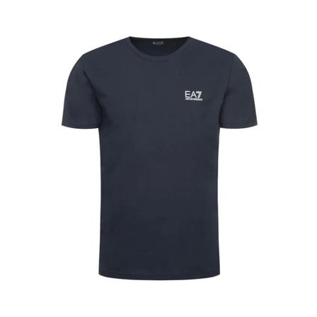 Emporio Armani Ea7, T-Shirts Blauw, Heren, Maat:S