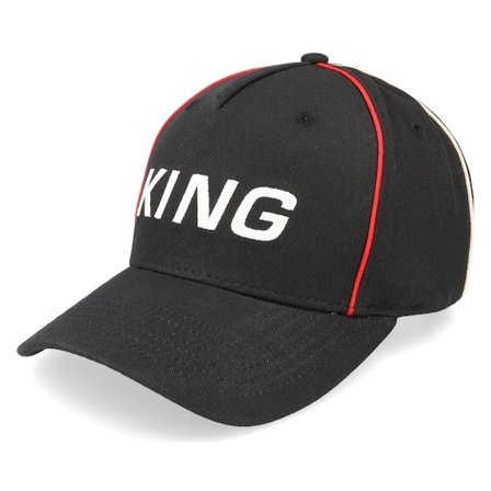 King Apparel - Svart adjustable Keps - Stepney Curved Peak Black Adjustable @ Hatstore
