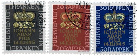 Liechtenstein 1945 - MICHEL 240-242 - Stemplet
