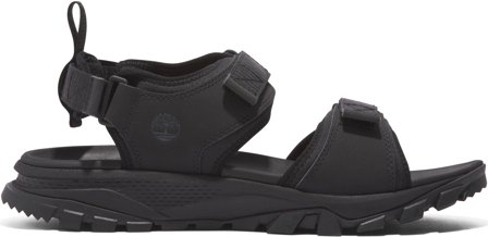 Timberland Womens Lincoln Peak 2 Strap Sandal Blk Leather