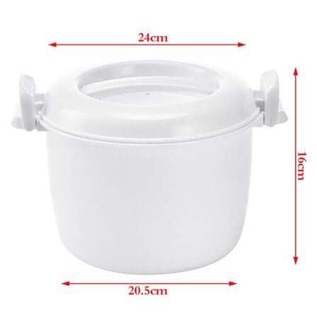 Mikrobølgeovn Ris koger Multifunktionel damper Bento L - Perfekt