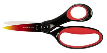 FISKARS BARNESAKS RØD FLERFARGET 15CM