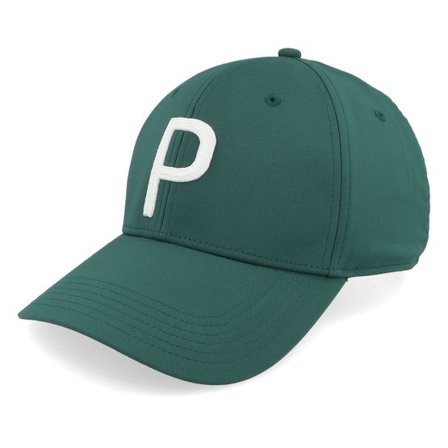 Puma - Grön adjustable Keps - Heritage P Tech Cap Green Adjustable @ Hatstore