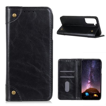 Samsung Galaxy S21 - Nit Dekor Fodral - Svart Black Svart