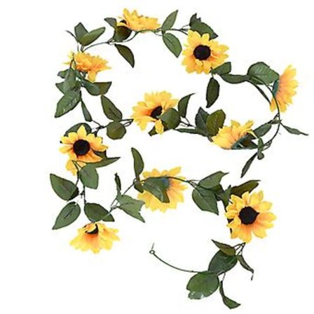 Kunstige blomster og buketter kunstig blomsterranke solsikke solsikke blomsterranke