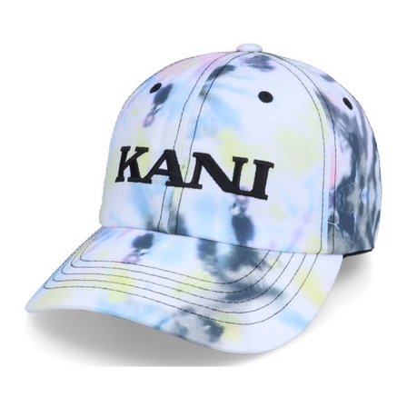 Karl Kani - Multi adjustable Keps - Retro Tie Dye Cap Multicolor Adjustable @ Hatstore