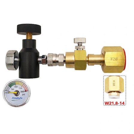 Påfyllningsadapterkit för SodaStream Quick Connect W21.8 till CO2-tank [DM] A