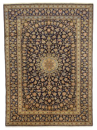 Handgeknoopt Oosters Najafabad Vloerkleed 300X418