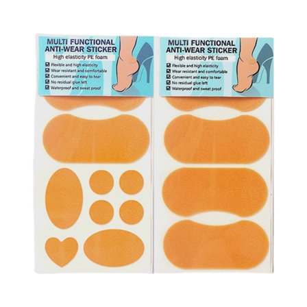 Kantapäät Invisible Blister Cushion -laastarit varpaille ja kantapäille