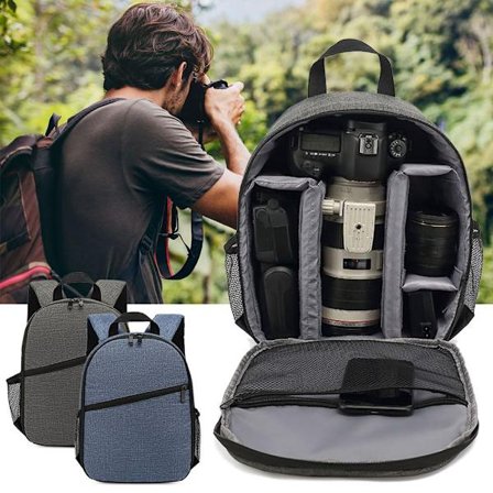 Kamerareppu Digitaalinen DSLR-laukku SININEN