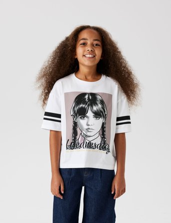 name it Nkfjixina Wed Ss Rlx Top Box Noos Sky - White - 134-140