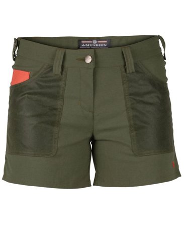 Amundsen 5Incher Field Shorts Womens Spruce Green/Green