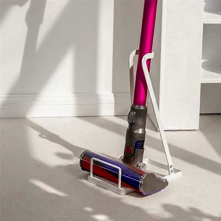 Dammsugarställ Stålhållare för Handhållen Elektrisk Kvast Fäste Ställ Dammsugarställ Hållare