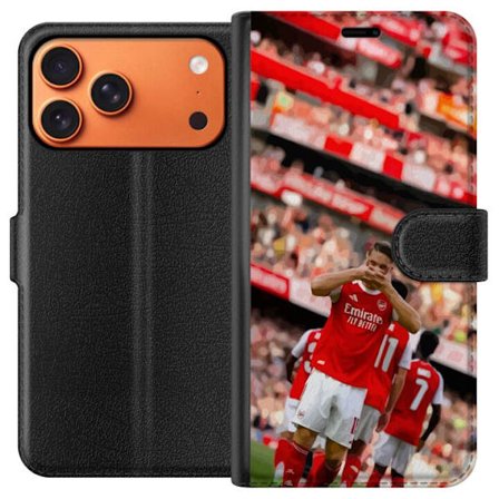 Kompatibelt Lommeboketui til Apple Apple iPhone 17 Pro Max Arsenal fotball – Martin Ødegaard målfeiring i rød drakt
