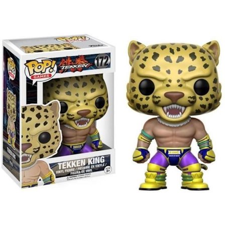 Figurine - Funko Pop! - Tekken 7 - Tekken King - Gul - Samler - Unisex