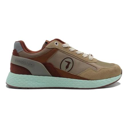 Trussardi, Sneakers Bruin, Heren, Maat:42 EU