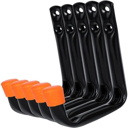 6stk Heavy Duty Garasjekroker Lagerkrok Veggfestekroker