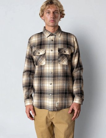 Fat Moose Adrian Cotton Check Shirt - Multi/patterned - S