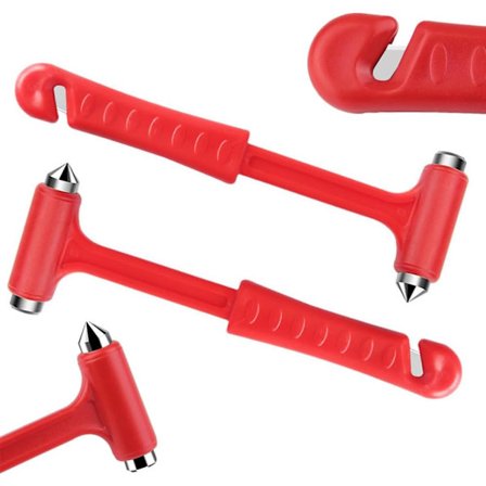 En bil to-i-en glasbryder med langt håndtag solid