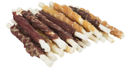 Trixie - Denta Fun Chew Roll Mix 10 cm, 250 g - Hund - Hundegodbiter & tyggebein - Tyggeruller & tyggepinner - ZOO.no
