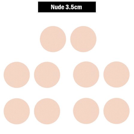 10 STK mænd brystvortebetræk usynlig brystløft bh løbebeskyttelse